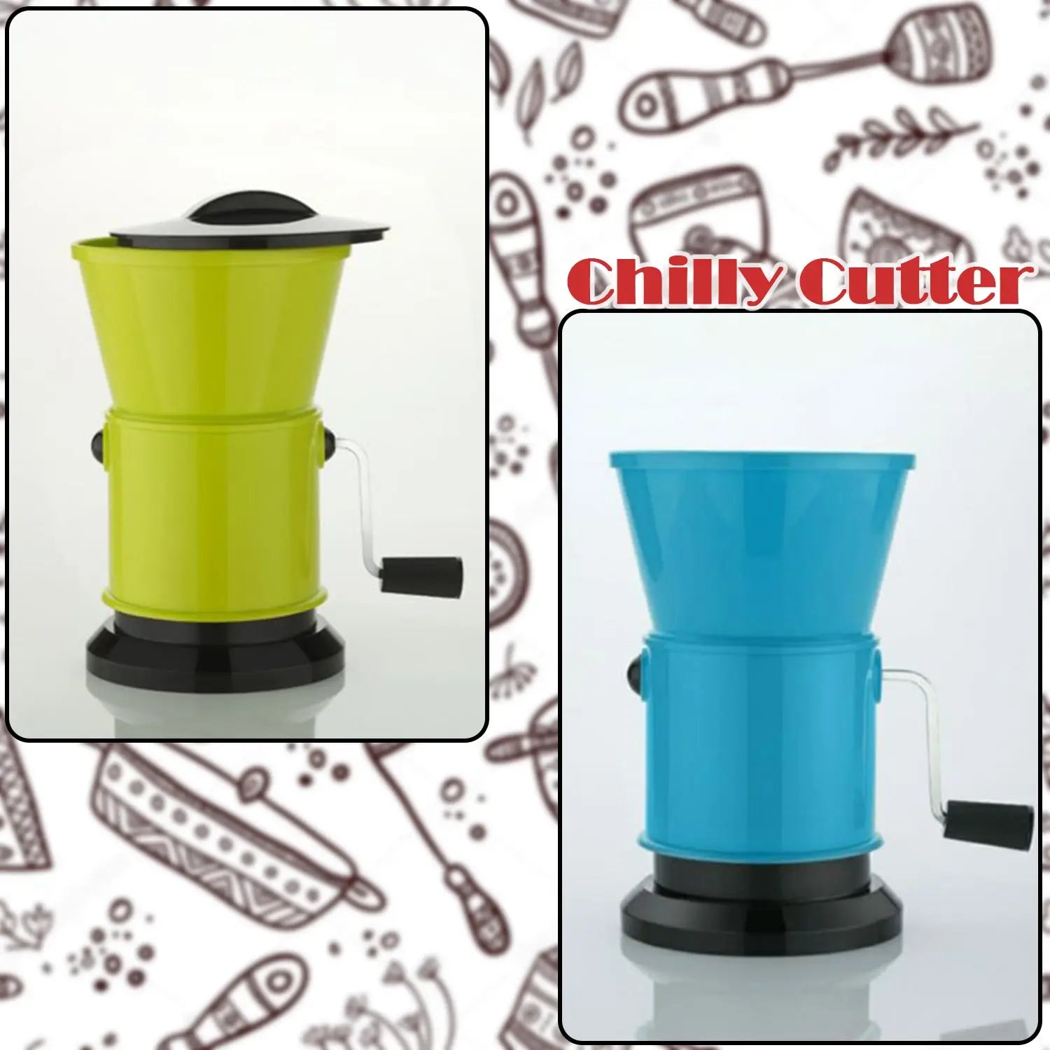 Compact chilly cutter