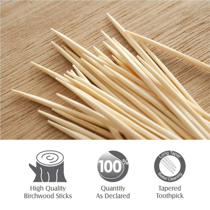 Eco-Friendly Wooden Toothpicks Dispenser