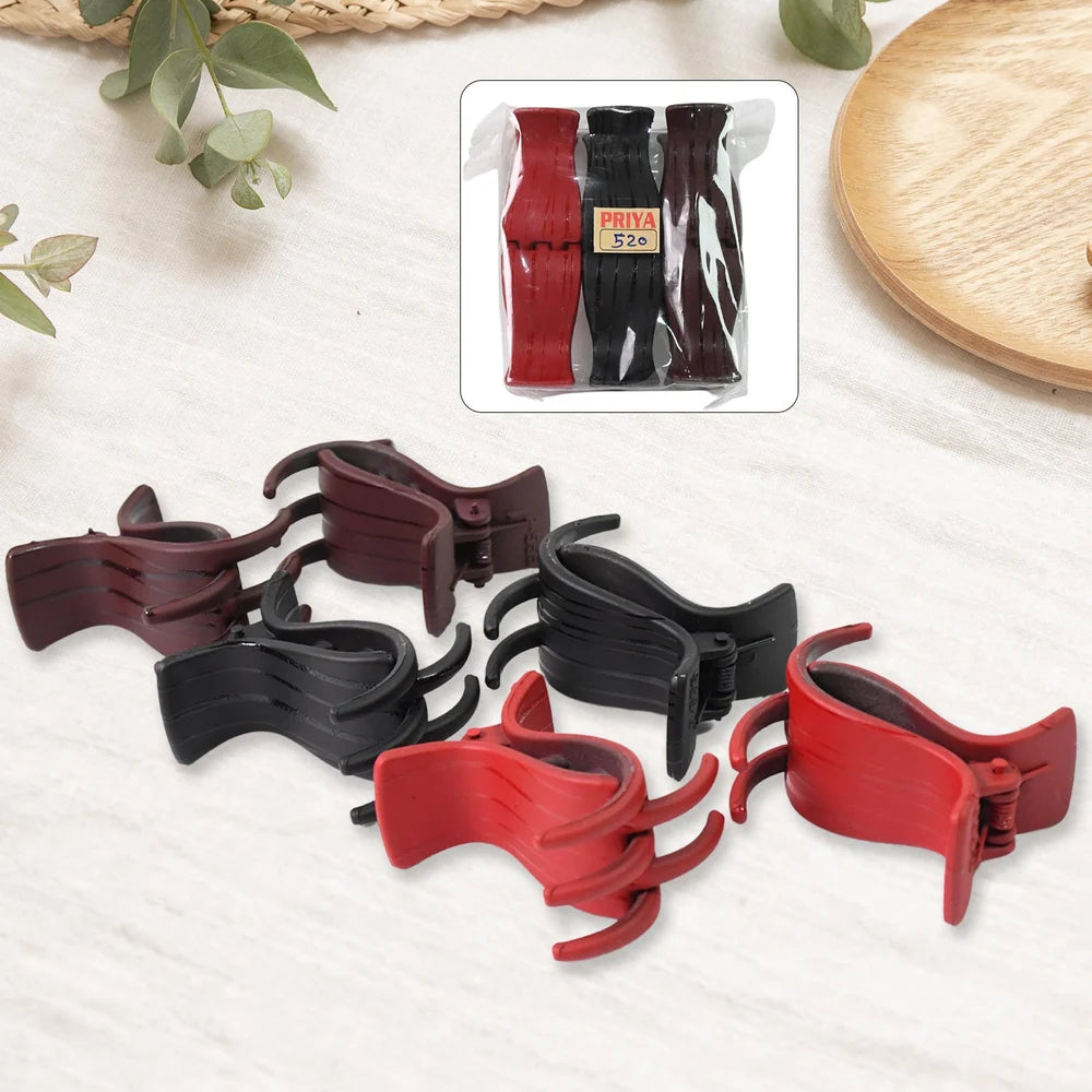 Colorful Kids Hair Claw Clips