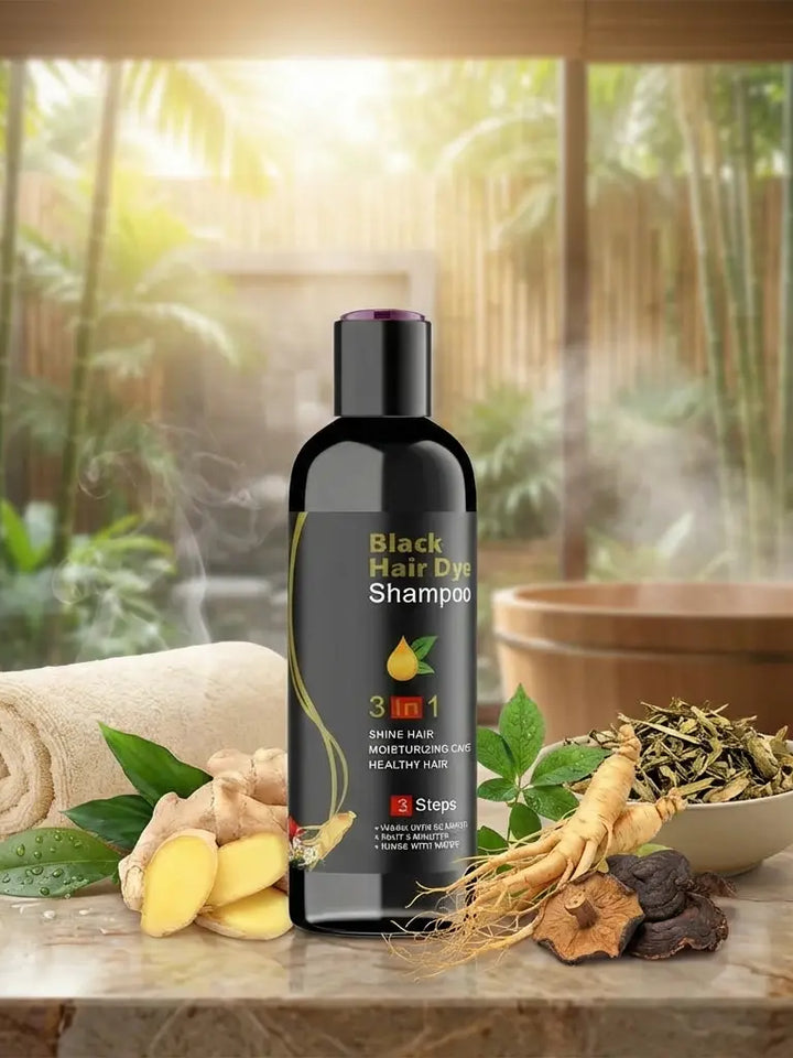 Black Hair 3 in 1 Shampoo – 100ml (Pack of 2)