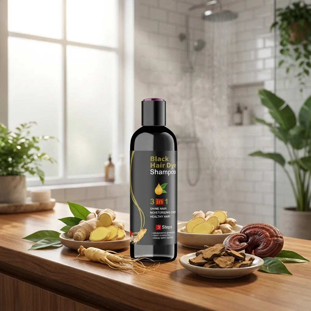 Black Hair 3 in 1 Shampoo – 100ml (Pack of 2)