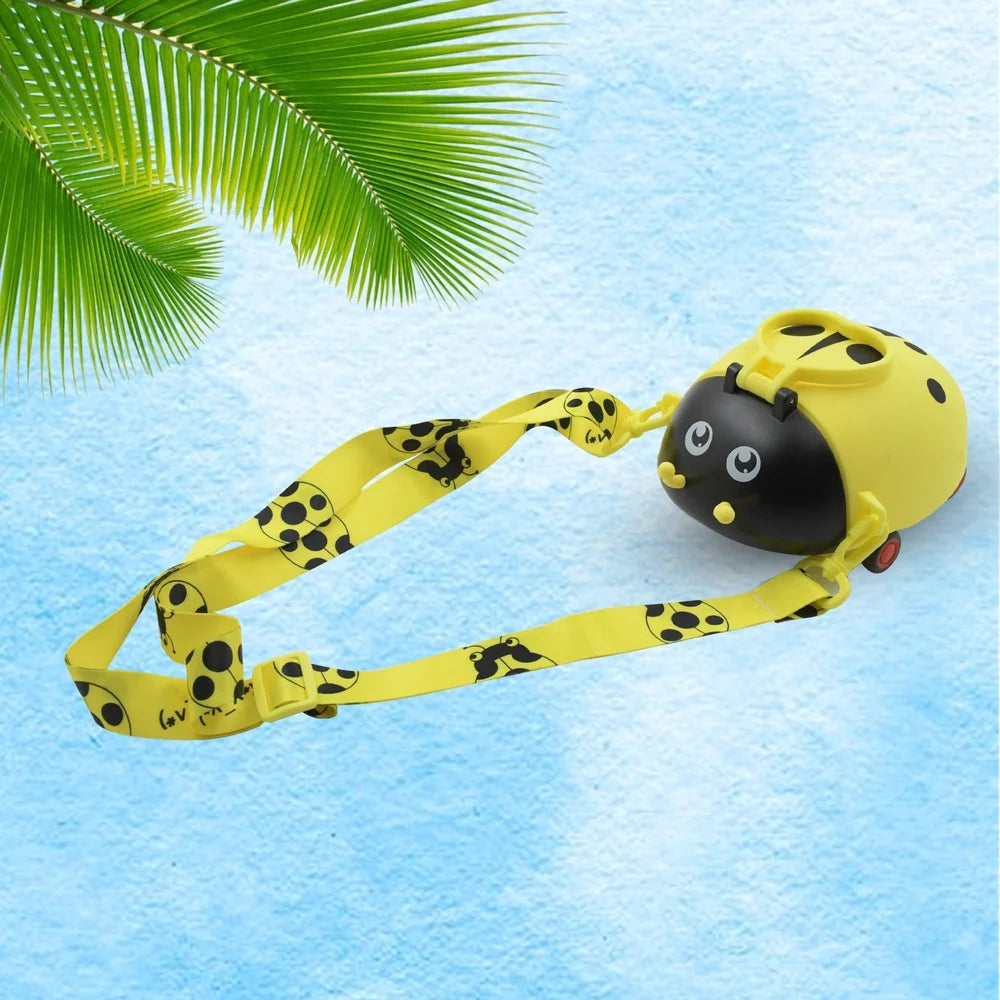 Bug-shaped kids water bottle