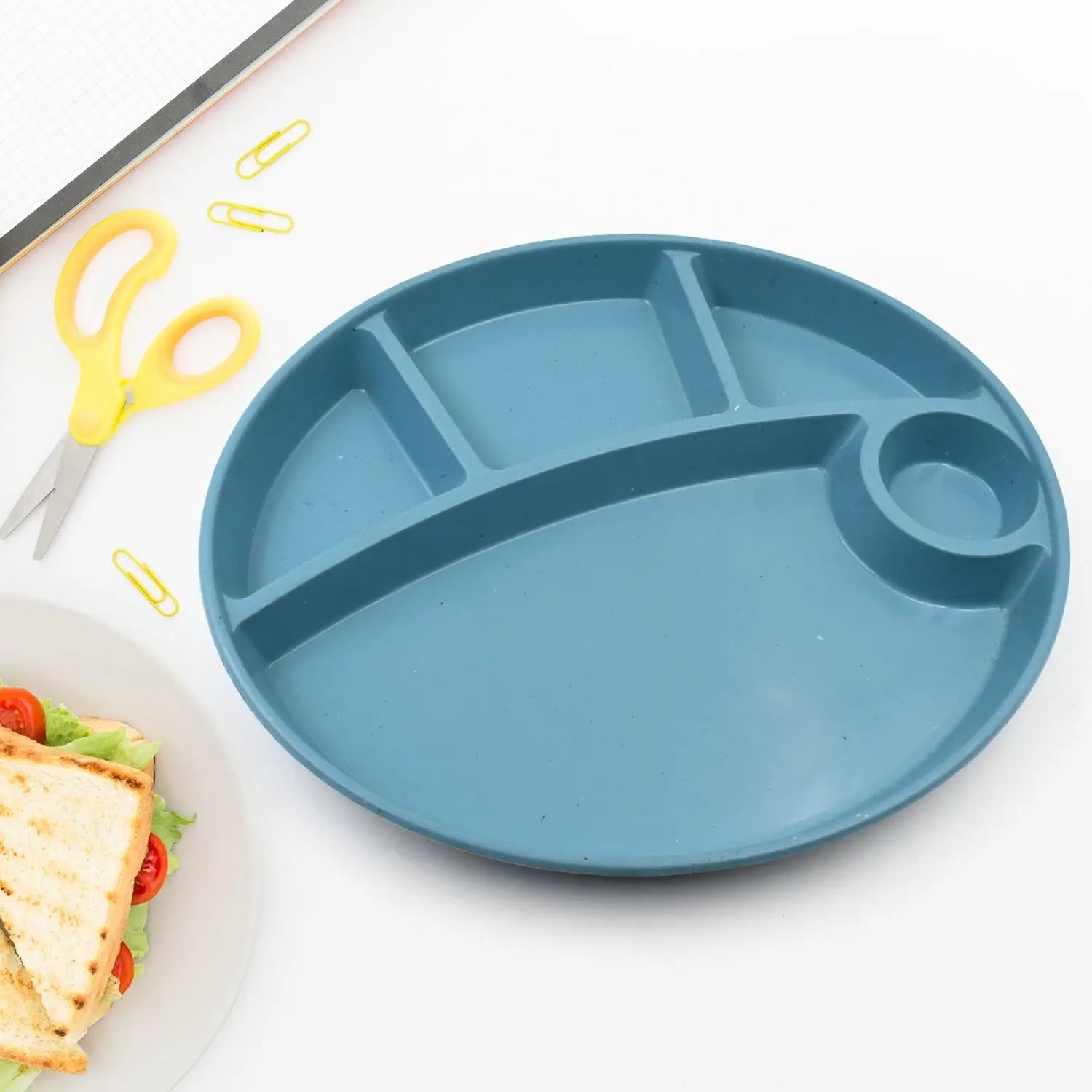 5 compartment eco plate