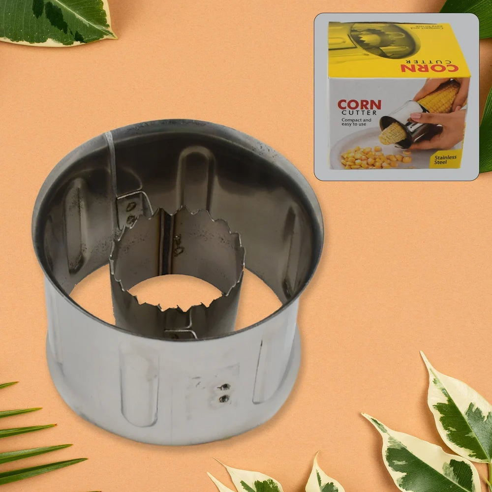 Stainless steel corn cutter