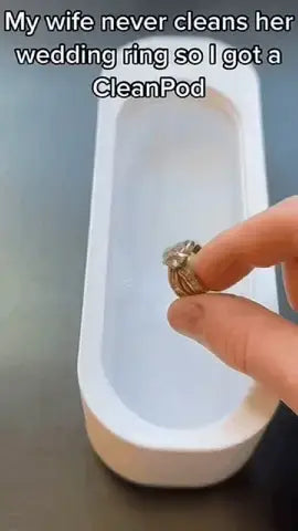 Mini ultrasonic jewelry cleaner machine