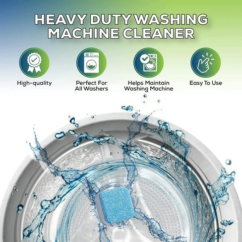 Washing machine deep cleaning tablets (pack of 12)