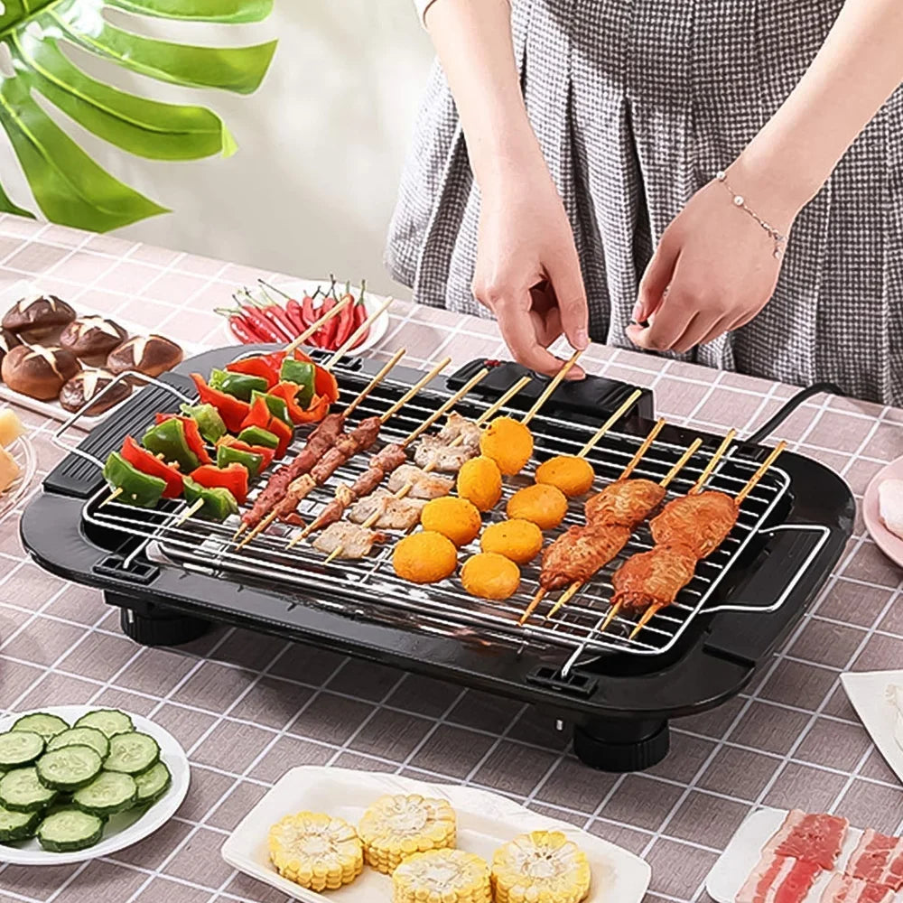 Electric tandoori bbq grill