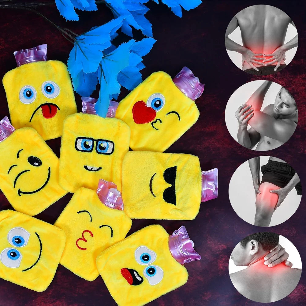 Emoji hot water bag