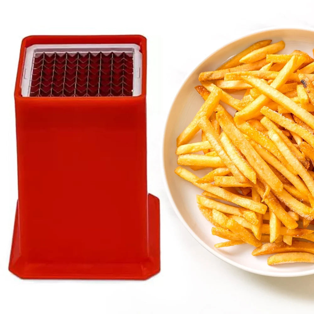 Stainless steel potato cutter