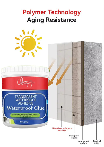 Transparent waterproof glue 300g