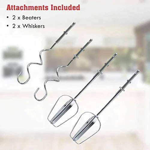 Handheld electric mixer set