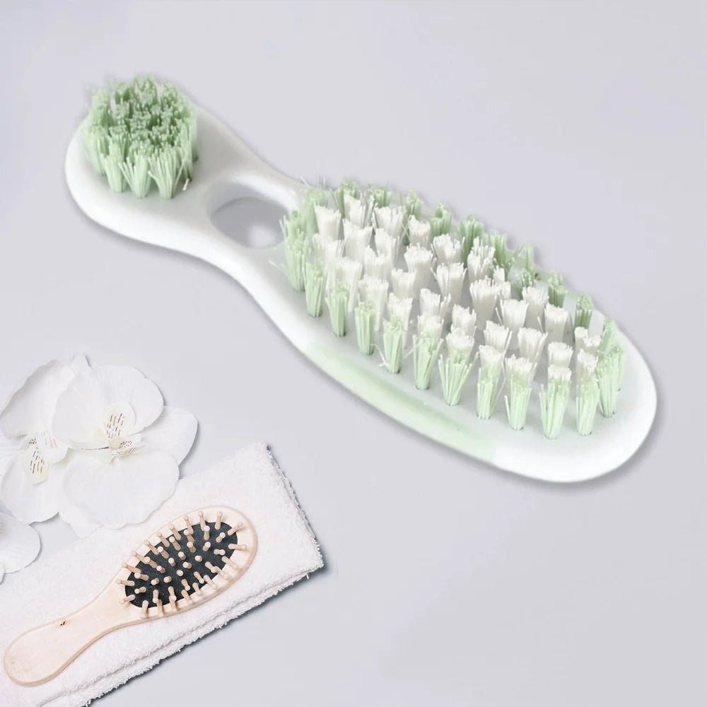 Hard bristle multi-use brush