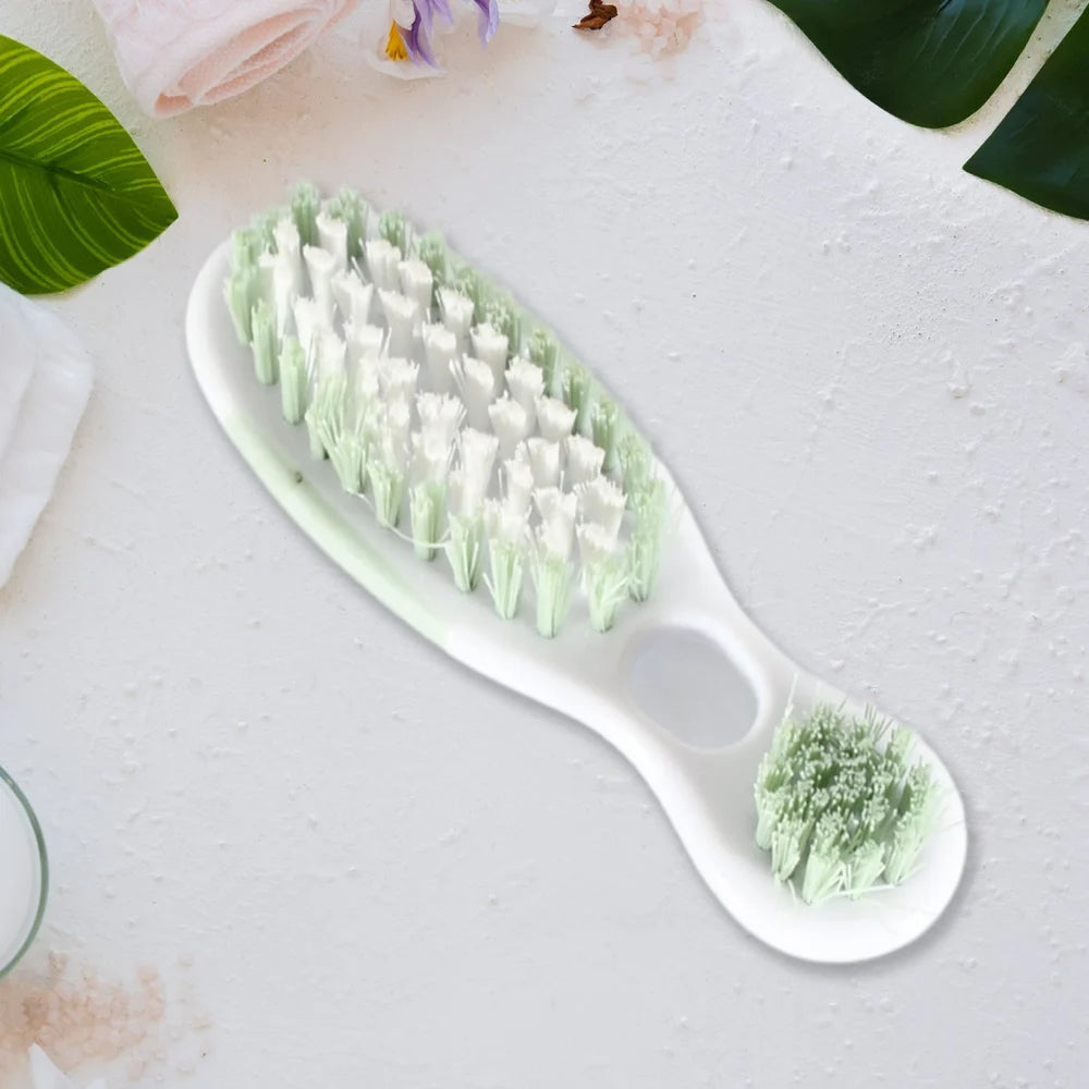 Hard bristle multi-use brush