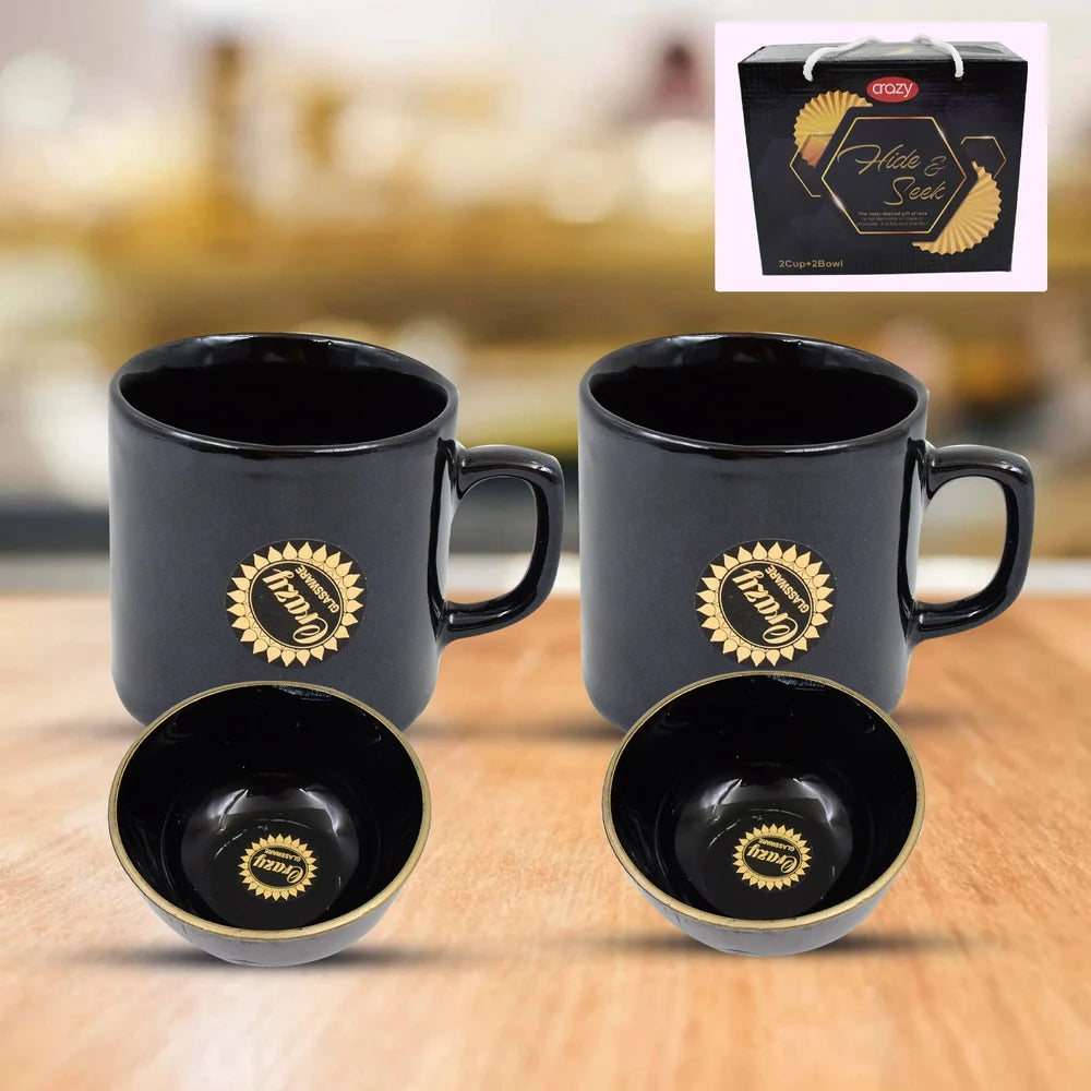 Ceramic tea cup & bowl set