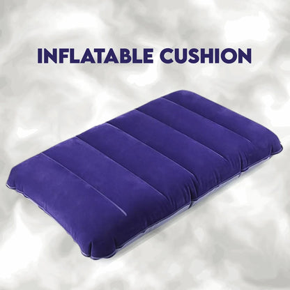 Velvet Inflatable Travel Pillow