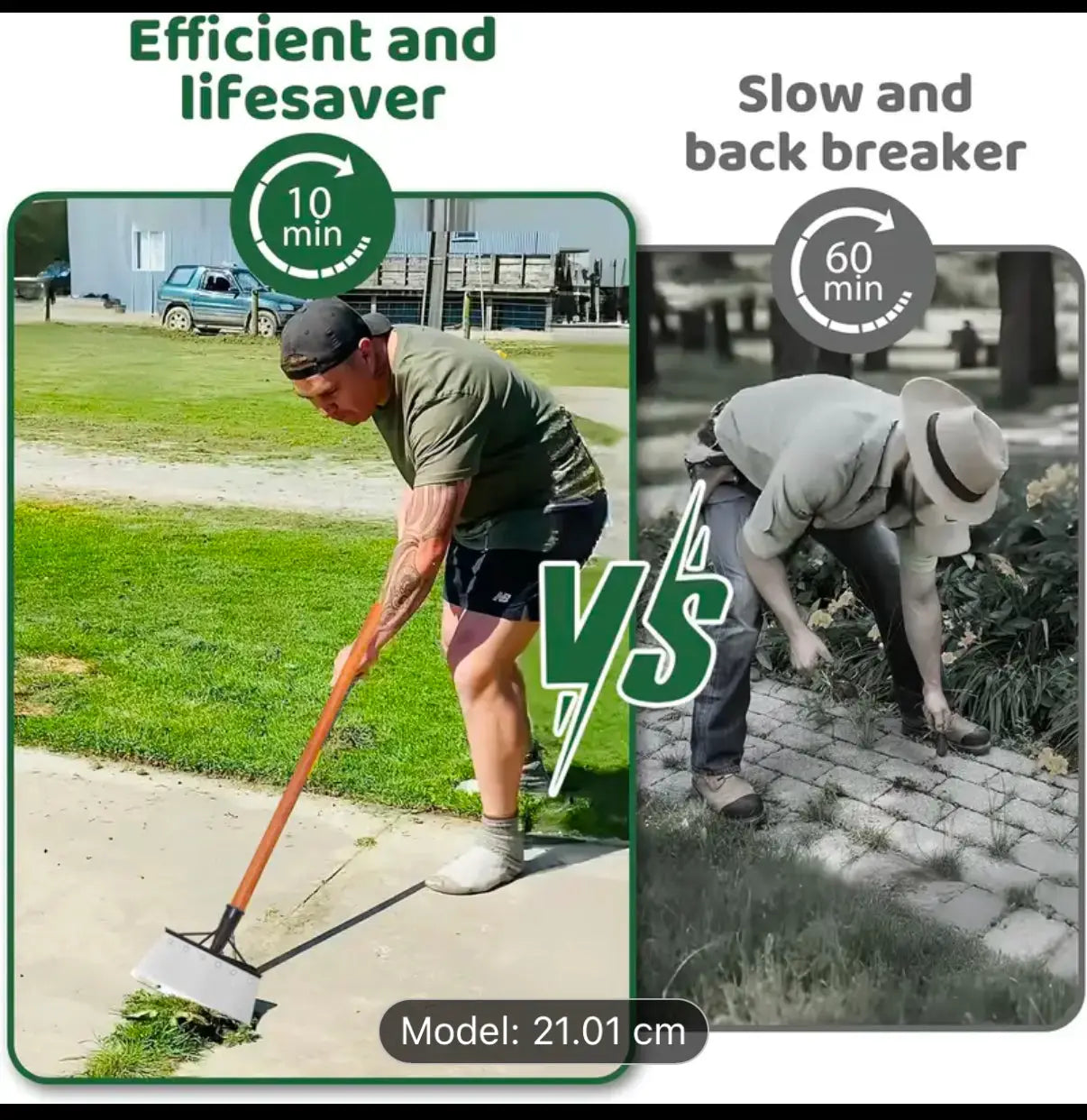 Multifunctional deep cleaning flat shovel