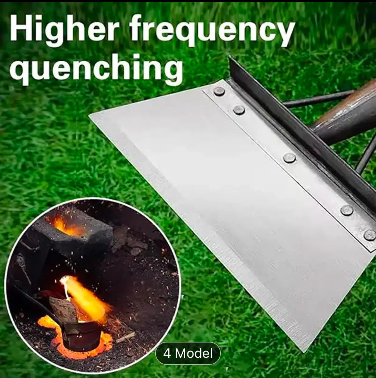 Multifunctional deep cleaning flat shovel