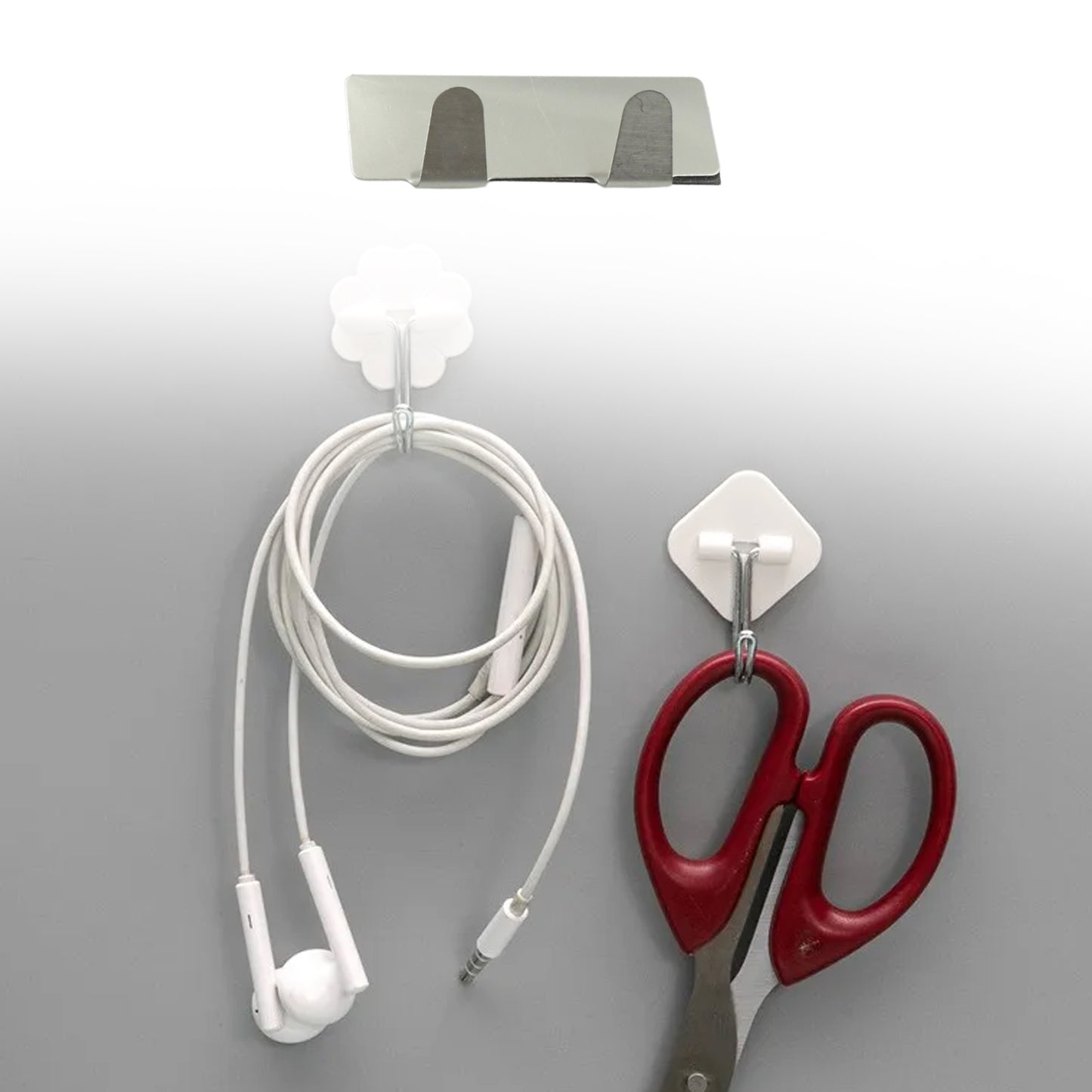Multipurpose Steel Wall Hooks