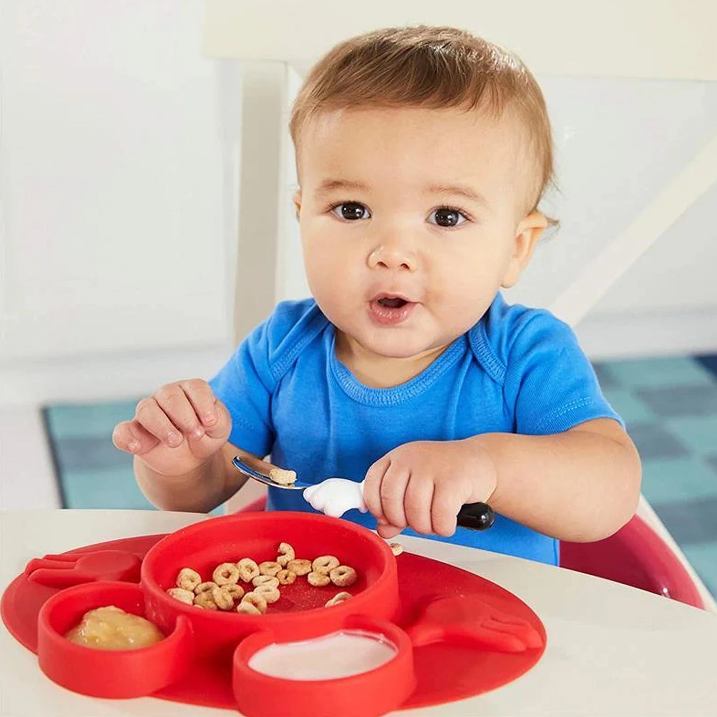 Micky Silicone Plate Set