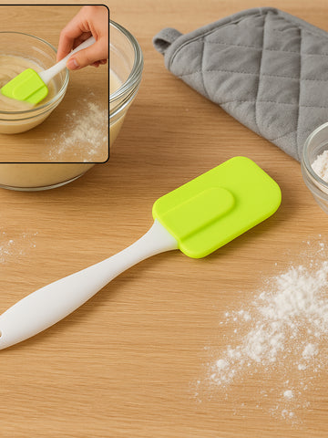 Silicone Cooking Spatula For Baking (1 Pc  18 Cm)