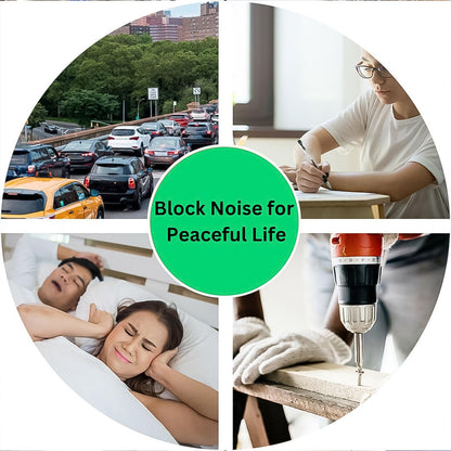 Noise-Reducing Foam Ear Plugs - Health Care