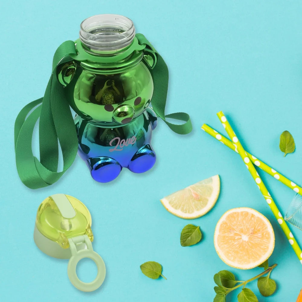 Kids straw water bottle