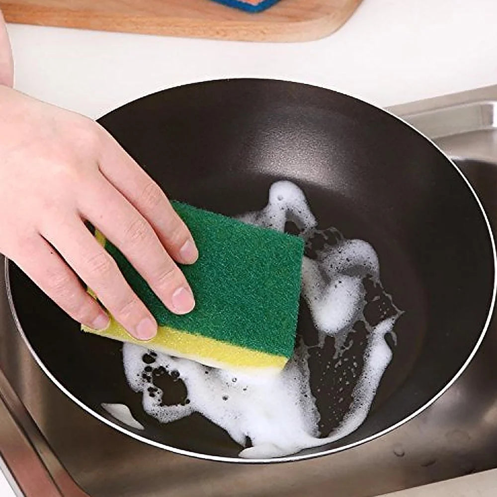 Kitchen scrub sponge set