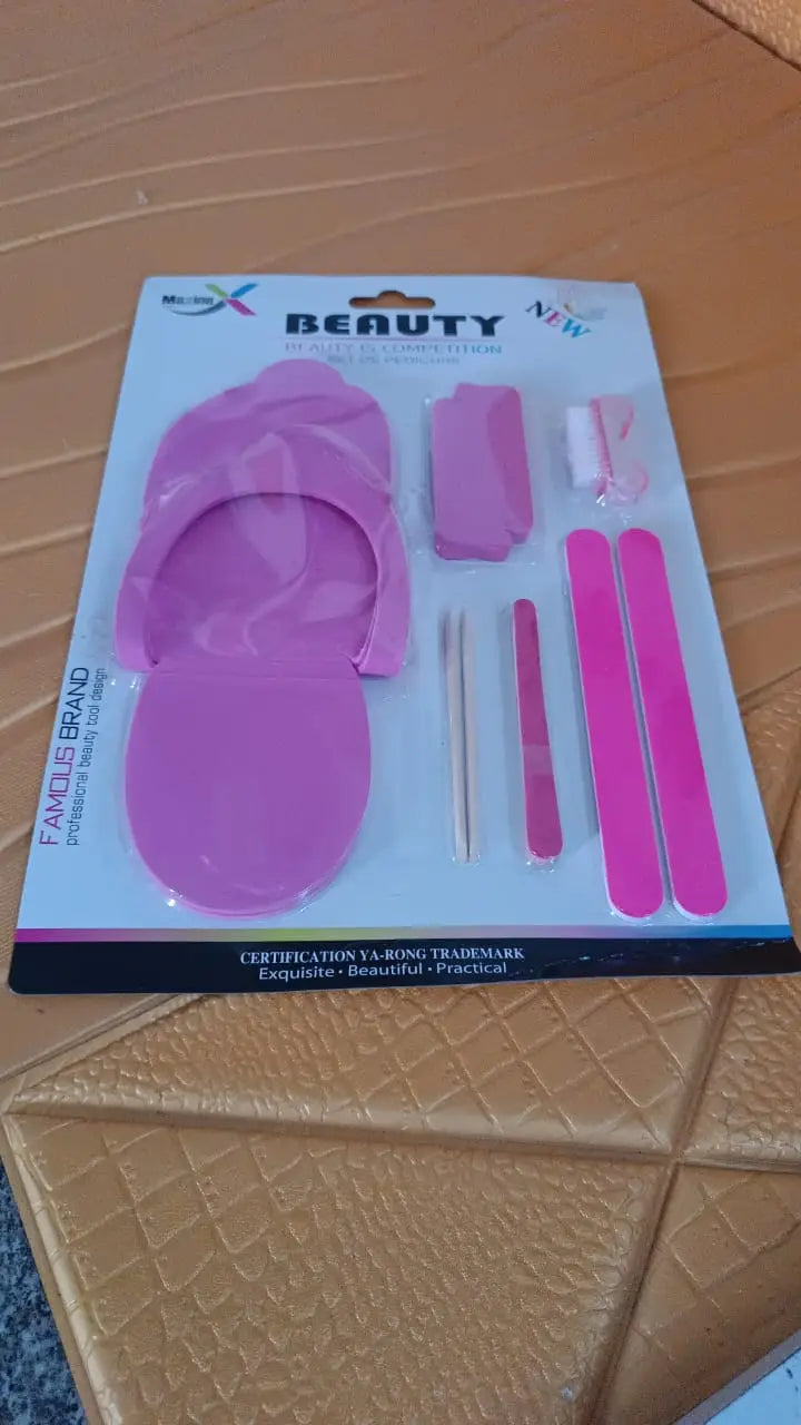 Professional pedicure kit set