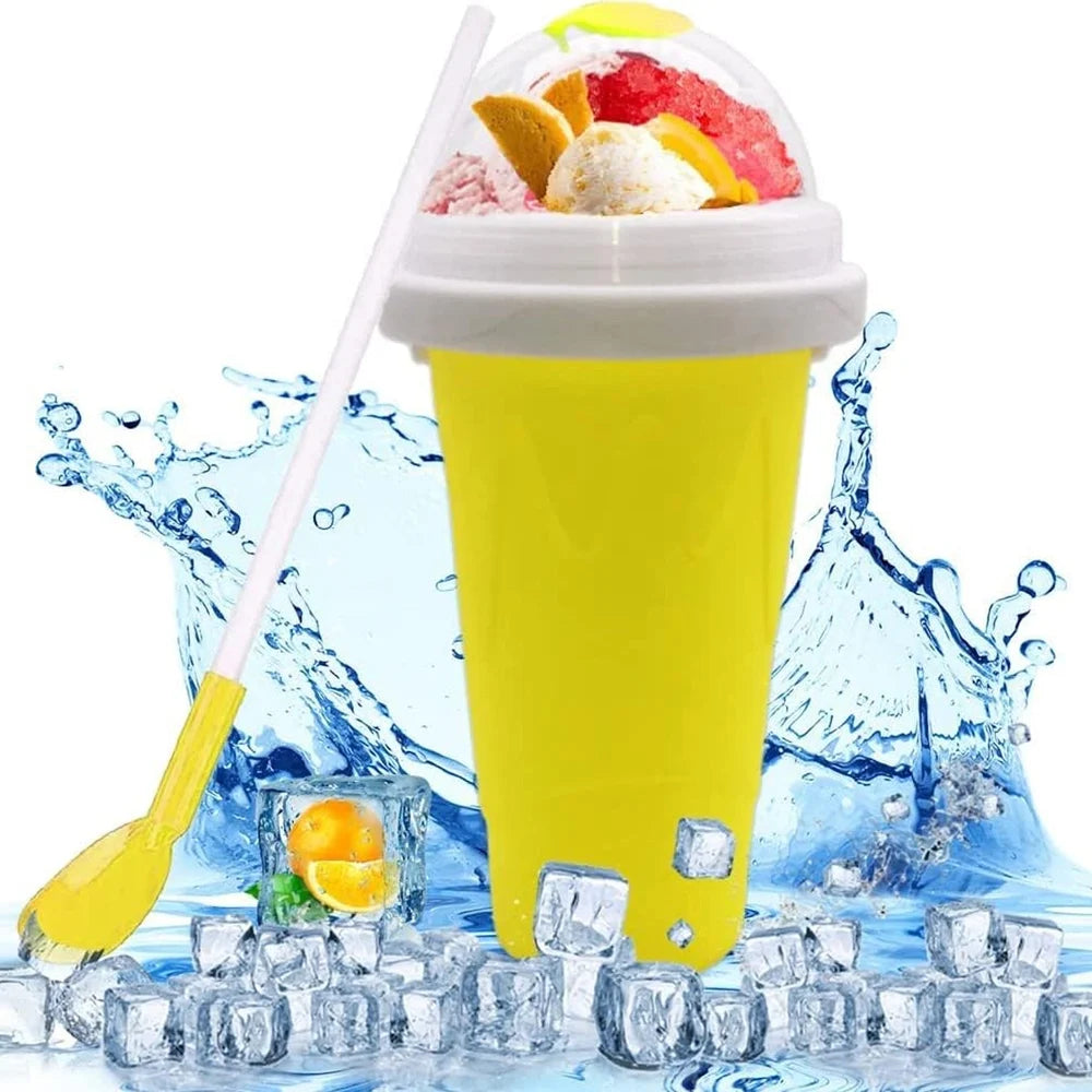 Magic slushy maker cup