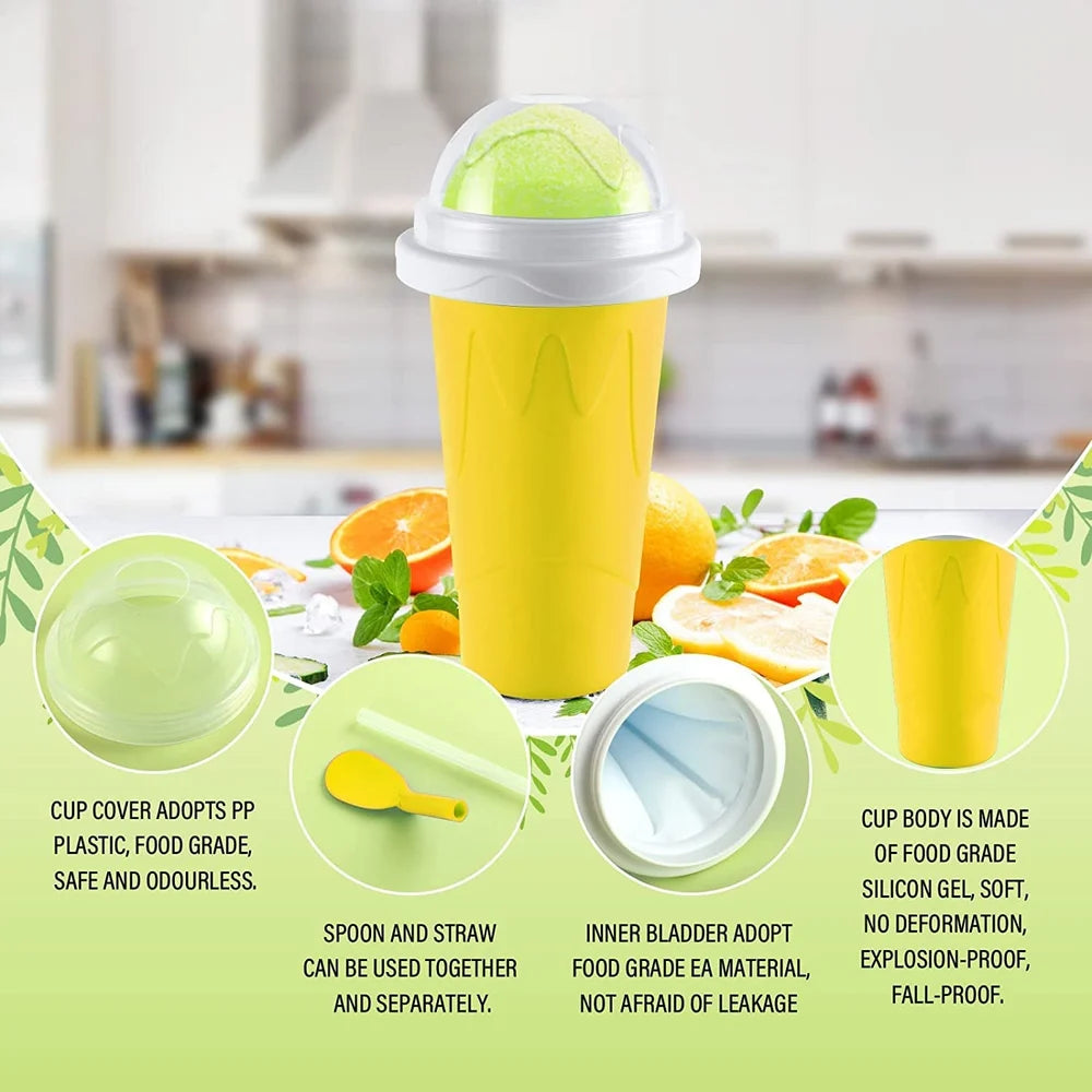 Magic slushy maker cup