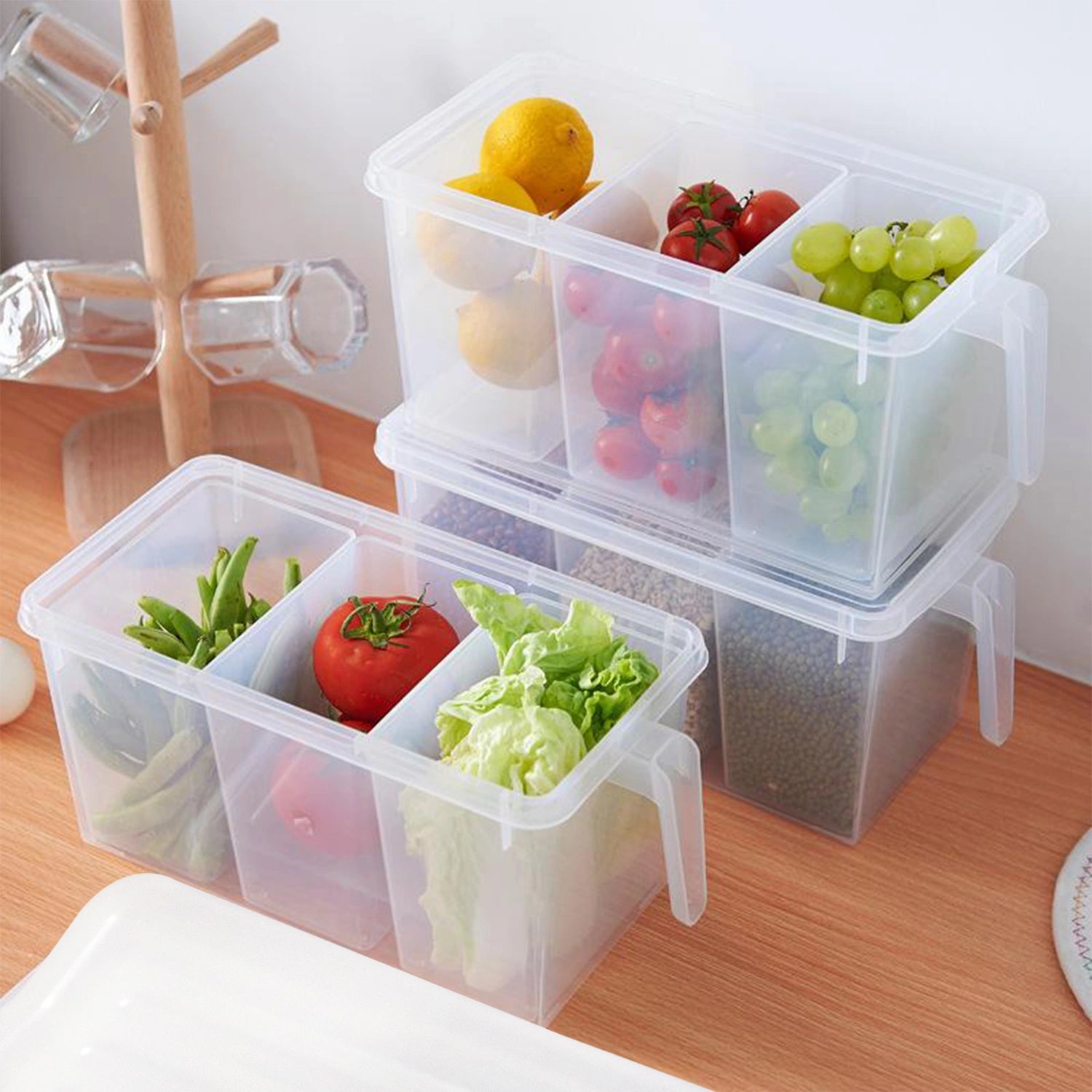 Refrigerator organizer box
