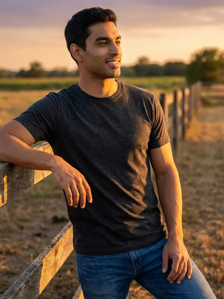 Men’s Polycotton T-Shirts – Pack of 4