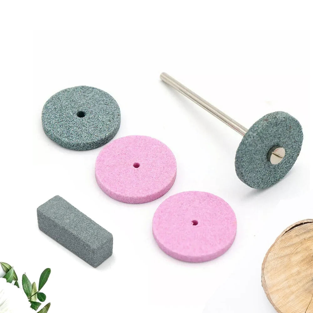 Mini abrasive wheel set