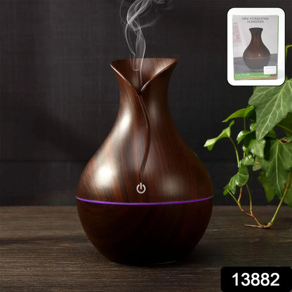 Mini Wooden Vase Pot Diffuser
