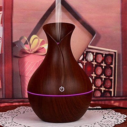 Mini Wooden Vase Pot Diffuser