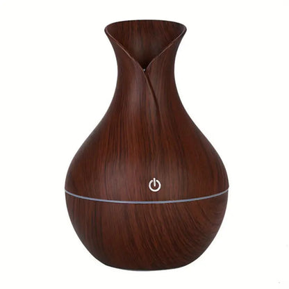 Mini Wooden Vase Pot Diffuser