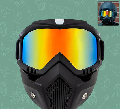 Windproof UV-Protected Motorcycle Goggles - Automotive