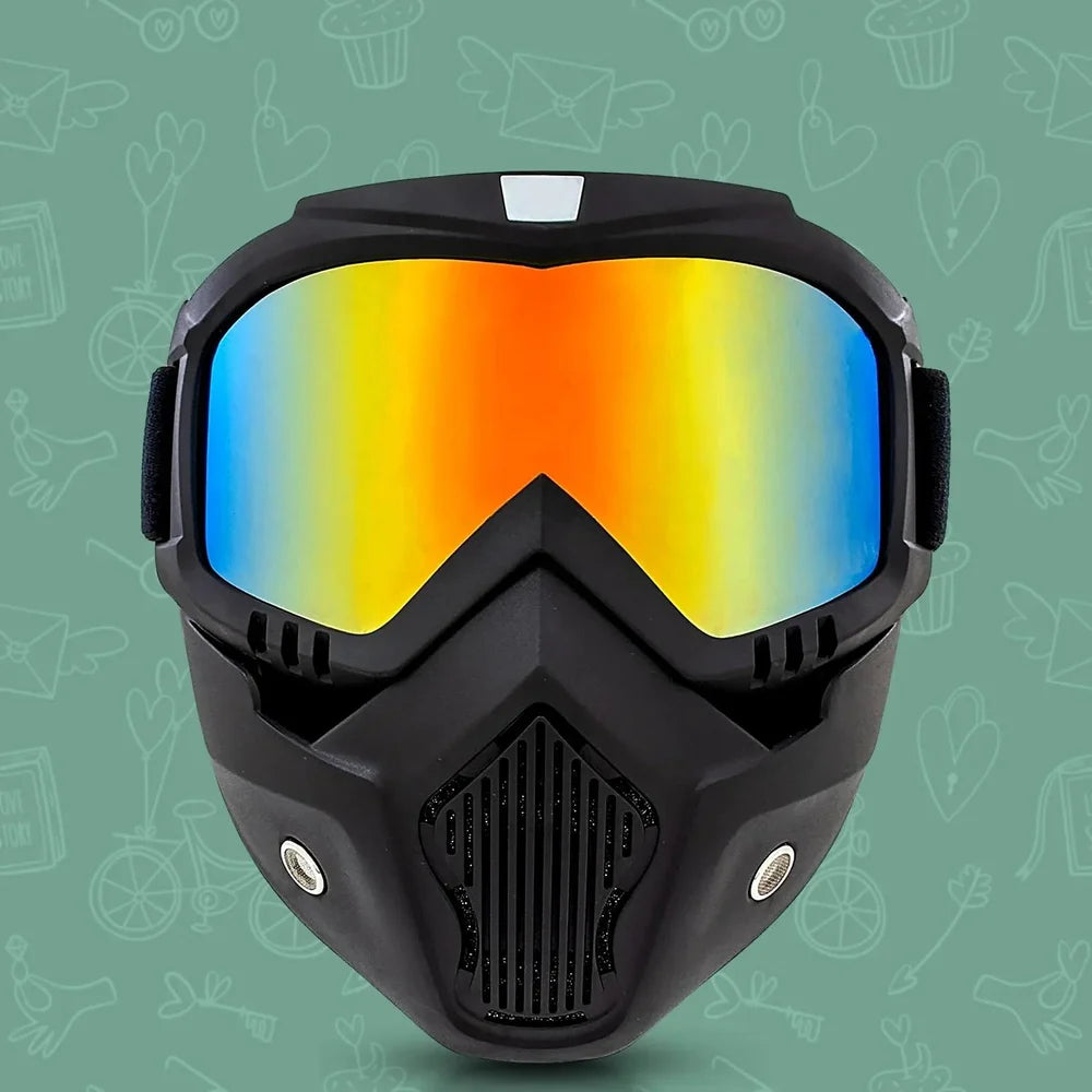 Windproof UV-Protected Motorcycle Goggles - Automotive