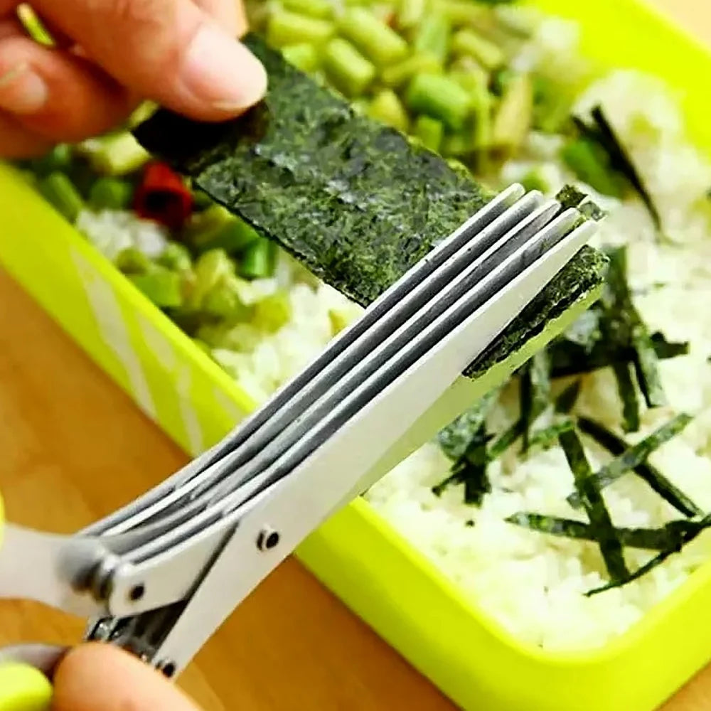 5-blade herb & vegetable scissors