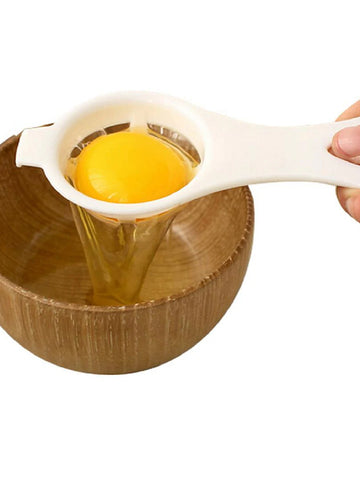2885 Egg Yolk Separator Egg White Yolk Filter Separator Egg Strainer Spoon Filter Egg Divider
