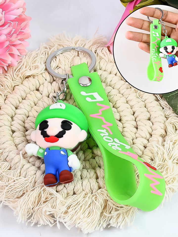 Adorable 3D Silicone Keychain