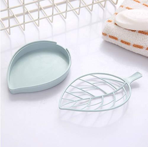 Leaf shape rustproof soap holder