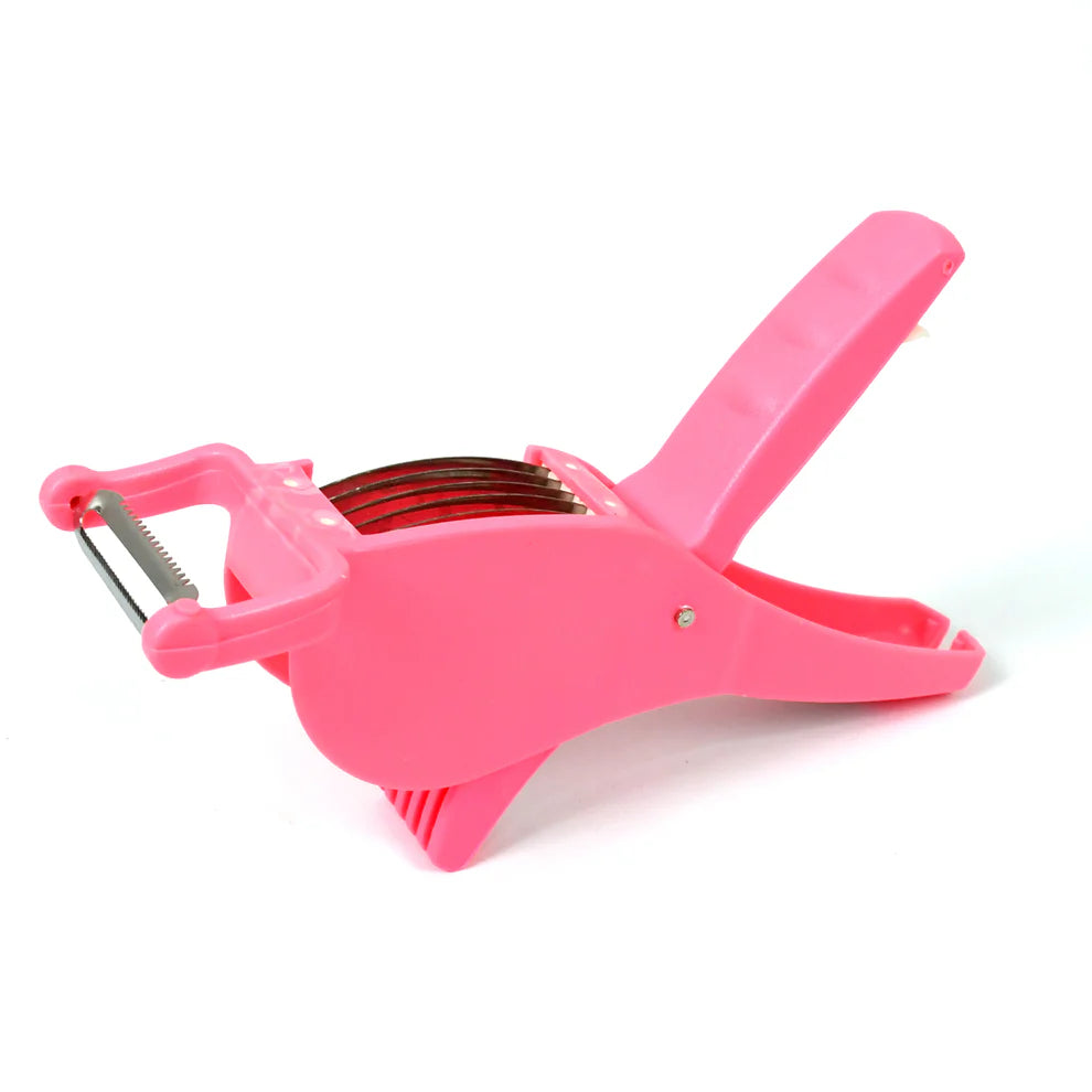 2-in-1 vegetable cutter & peeler