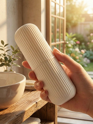 Portable Brush Storage Bottle (Pack of 1)