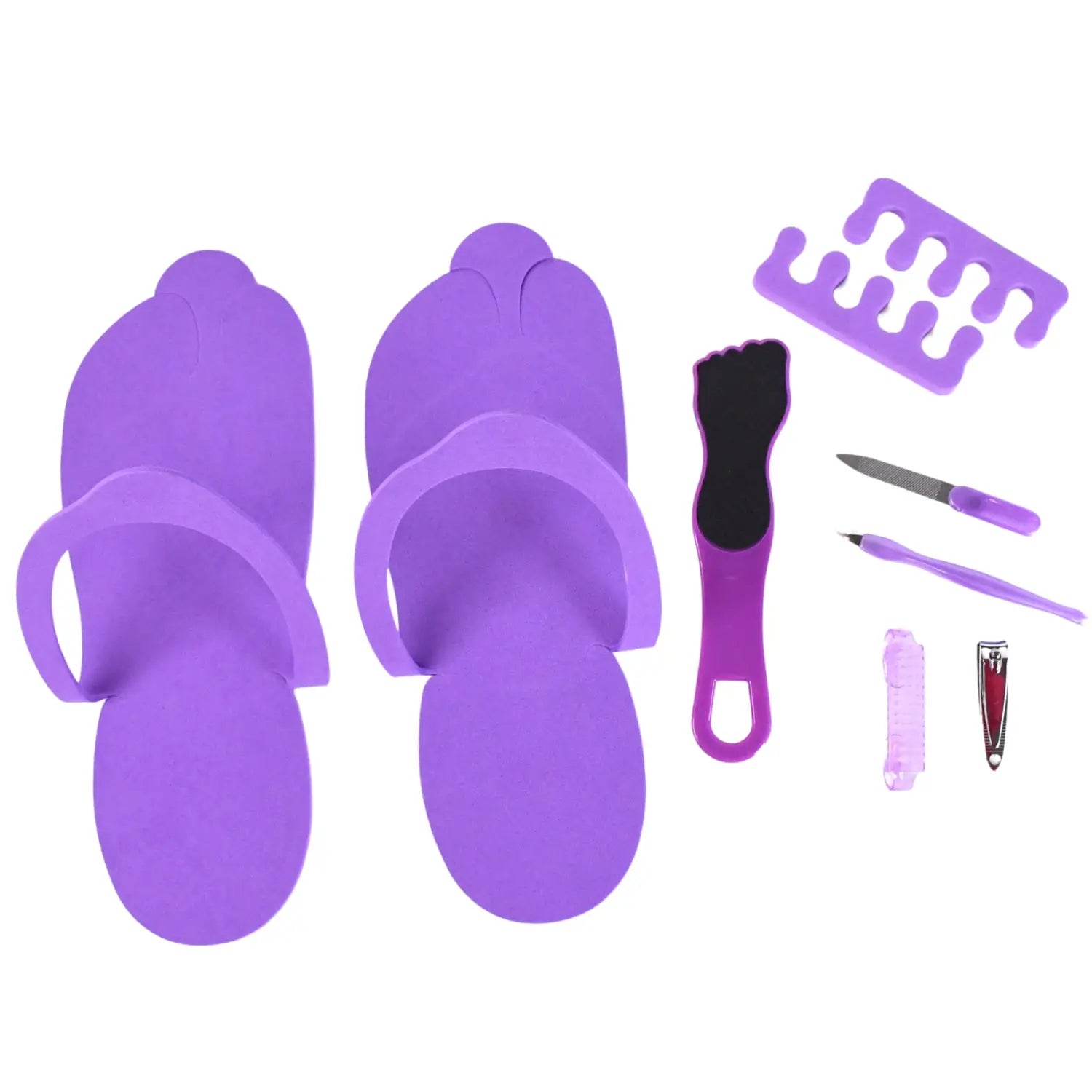 Reusable pedicure tool kit