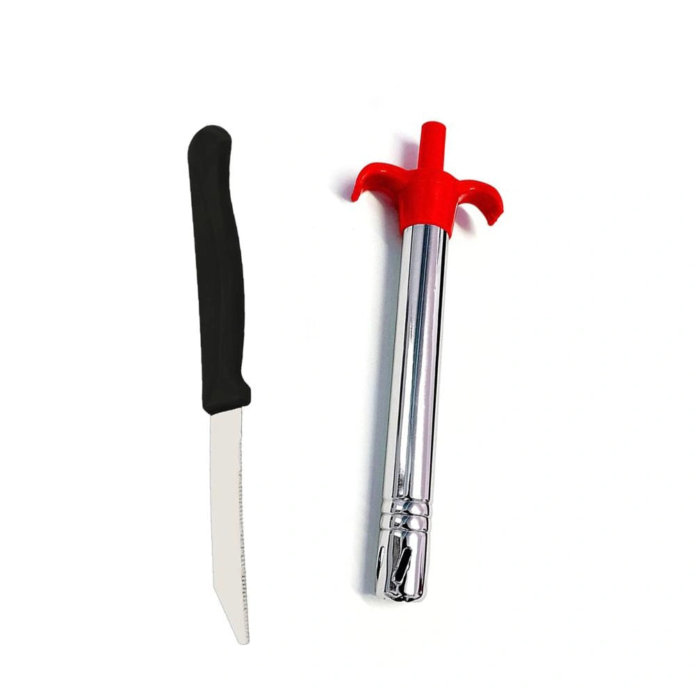 2-in-1 Gas Lighter & Knife