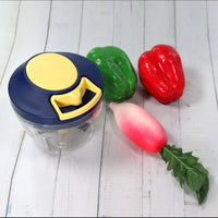 4-blade vegetable & fruit chopper
