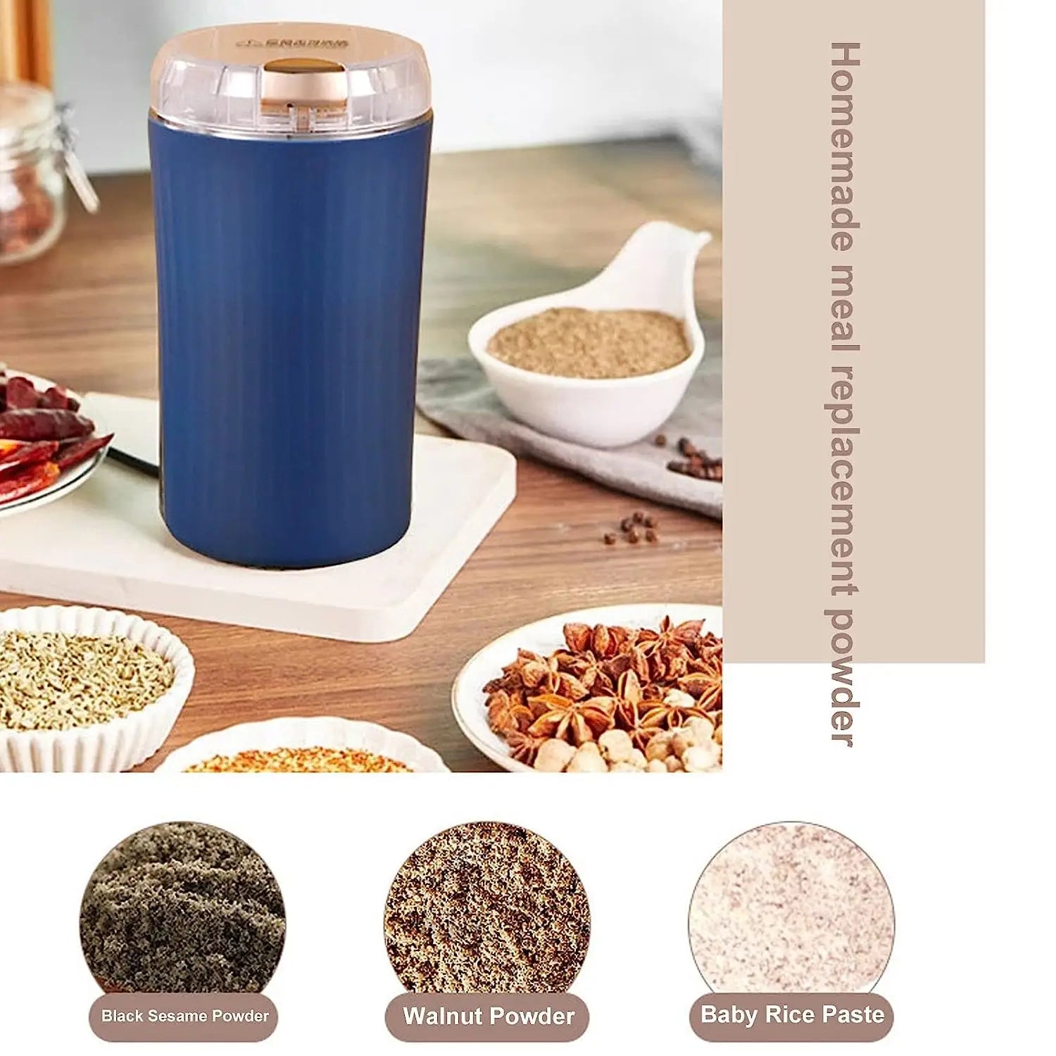 Mini electric grinder