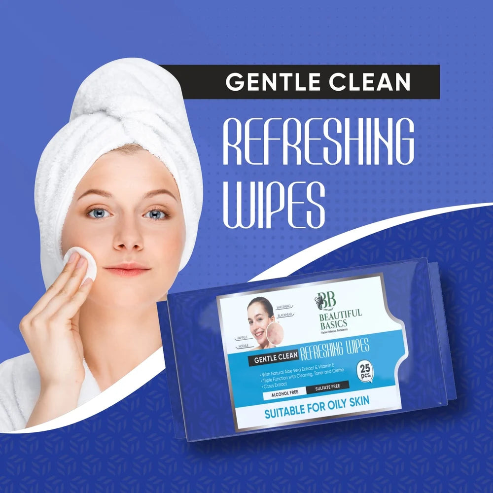 Refreshing Facial Wet Wipes