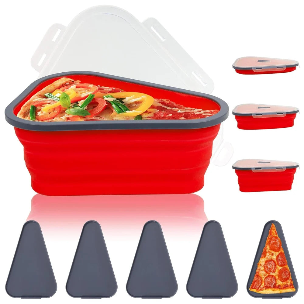 Reusable pizza storage container